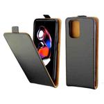 For Xiaomi Redmi Note 12T Pro Vertical Flip Leather Phone Case with Card Slot(Black)