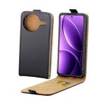 Redmi K80 Pro 5G Vertical Flip Leather Phone Case with Card Slot(Black)