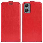 For Motorola Moto G24 Power R64 Texture Single Vertical Flip Leather Phone Case(Red)