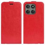 For Motorola Edge 60 Pro R64 Texture Single Vertical Flip Leather Phone Case(Red)