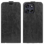 For Motorola Moto G56 5G / G66Y R64 Texture Single Vertical Flip Leather Phone Case(Black)