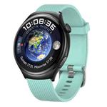 For Huawei Watch GT3 SE 22mm Diamond Textured Silicone Watch Band(Sky Blue)