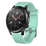 For Huawei Watch Buds 22mm Diamond Textured Silicone Watch Band(Sky Blue)