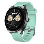 For Huawei Watch GT3 46mm 22mm Diamond Textured Silicone Watch Band(Sky Blue)