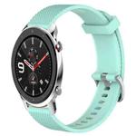 For Amazfit GTR 4 22mm Diamond Textured Silicone Watch Band(Water Duck)