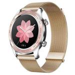 For Honor Watch Dream Milan Double Magnetic Steel Mesh Watch Band(Rose Gold)