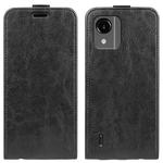 For Nokia C100 R64 Texture Single Vertical Flip Leather Phone Case(Black)