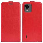 For Nokia C100 R64 Texture Single Vertical Flip Leather Phone Case(Red)