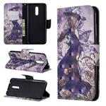 3D Colored Drawing Pattern Horizontal Flip Leather Case for Nokia 3.2, with Holder & Card Slots & Wallet(Peacock)