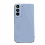 For Samsung Galaxy S23 5G Leather Oil PC Hard All-inclusive Phone Case(Blue)