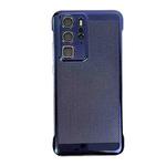 For Huawei P40 Pro Ice Sense Heat Dissipation Electroplating PC Phone Case(Dark  Blue)