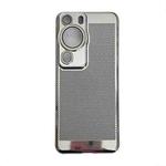 For Huawei P60 Ice Sense Heat Dissipation Electroplating PC Phone Case(Silver)