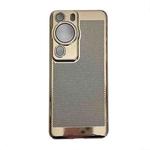 For Huawei P60 Ice Sense Heat Dissipation Electroplating PC Phone Case(Gold)