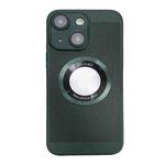 For iPhone 13 Cooling MagSafe Magnifier Phone Case(Green)