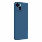 For iPhone 15 Plus PINWUYO Sense Series Liquid Silicone TPU Phone Case(Blue)