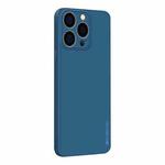 For iPhone 15 Pro Max PINWUYO Sense Series Liquid Silicone TPU Phone Case(Blue)