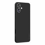 For iPhone 16 Plus PINWUYO Sense Series Liquid Silicone TPU Phone Case(Black)