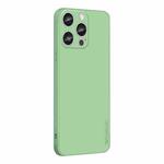 For iPhone 16 Pro Max PINWUYO Sense Series Liquid Silicone TPU Phone Case(Green)