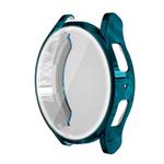 For Samsung Galaxy Watch 6 40mm Fully Enclosed TPU Watch Protective Case(Cyan Green)