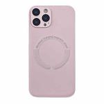 For iPhone 13 Pro Max MagSafe Leather All-inclusive TPU Shockproof Phone Case(Pink)