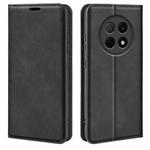 For OPPO F29 Pro 5G Retro-skin Magnetic Suction Leather Phone Case(Black)
