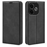 For OPPO A5 Pro Global 5G Retro-skin Magnetic Suction Leather Phone Case(Black)