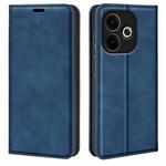 For OPPO A5 Pro Global 5G Retro-skin Magnetic Suction Leather Phone Case(Dark Blue)