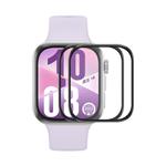 For Huawei Watch Fit 4 2pcs ENKAY 3D Full Coverage Soft PC Edge PMMA HD Screen Film