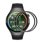 For Huawei Watch 5 42mm 2pcs ENKAY 3D Full Coverage Soft PC Edge PMMA HD Screen Film