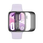 For Huawei Watch Fit 4 5pcs ENKAY 3D Full Coverage Soft PC Edge PMMA HD Screen Film