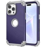 For iPhone 15 Pro 3 in 1 Silicone Hybrid PC Shockproof Phone Case(Tibet)