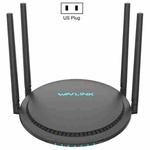 WAVLINK WN531P3 WAN / LAN Port Signal Booster Wireless Repeater AC1200 Wireless Routers, Plug:US Plug