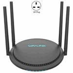 WAVLINK WN531P3 WAN / LAN Port Signal Booster Wireless Repeater AC1200 Wireless Routers, Plug:UK Plug