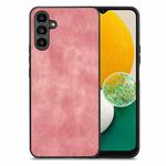 For Samsung Galaxy A13 5G Vintage Leather PC Back Cover Phone Case(Pink)