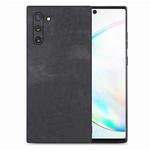 For Samsung Galaxy Note10 Vintage Leather PC Back Cover Phone Case(Black)