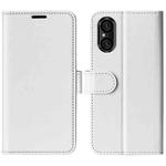 For Sony Xperia 5 V R64 Texture Horizontal Flip Leather Phone Case(White)