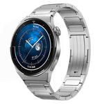 For Huawei Watch GT3 Pro 46mm 22mm I-Shaped Titanium Alloy Watch Band(Sliver)