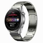 For Huawei Watch 3 Pro New 22mm I-Shaped Titanium Alloy Watch Band(Grey)