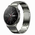 For Huawei GT2 Pro 22mm I-Shaped Titanium Alloy Watch Band(Grey)