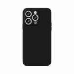 For iPhone 15 Pro Max MOFI Qin Series Skin Feel All-inclusive PC Phone Case(Black)