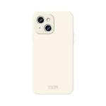 For iPhone 15 MOFI Qin Series Skin Feel All-inclusive Silicone Phone Case(Beige)