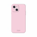 For iPhone 14 Plus MOFI Qin Series Skin Feel All-inclusive PC Phone Case(Pink)