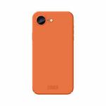 For iPhone 16e MOFI Qin Series Skin Feel All-inclusive PC Phone Case(Orange)