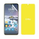For Huawei nova Y70 4G / Y70 Plus 4G 2pcs ENKAY Hat-Prince Full Glue Soft Explosion-proof Hydrogel Film