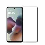 For Motorola Moto G56 MOFI 9H 2.5D Full Screen Tempered Glass Film(Black)