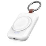For Apple Watch Aluminum Watch Wireless Charger(White)