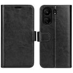 For Xiaomi Redmi 13C 4G R64 Texture Horizontal Flip Leather Phone Case(Black)