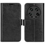 For Xiaomi 14 Ultra R64 Texture Horizontal Flip Leather Phone Case(Black)