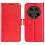 For Xiaomi 14 Ultra R64 Texture Horizontal Flip Leather Phone Case(Red)
