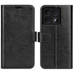 For Xiaomi 14T R64 Texture Horizontal Flip Leather Phone Case(Black)